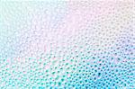 Water drops abstract background with beautiful colors