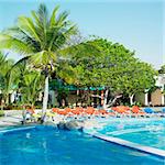 hotel's swimming pool, Santa Lucia, Camaguey Province, Cuba