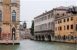 View at one of the canals in Venice, Italy