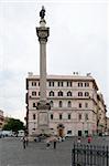 Column on Santa Maria Maggiore square in Rome, Italy