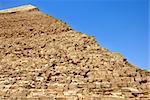 Kefren Pyramid on Giza, Cairo, landmark of Egypt