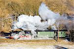 steam train, Steinbach - Johstadt, Germany