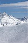 Mountain Range as seen from Whistler Mountain, Whistler, British Columbia, Canada