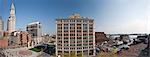 Bâtiments dans un ville, Custom House Tower, Rose Kennedy Greenway, Boston, Massachusetts, USA