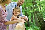 Family spending time together outdoors