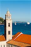 Clocher du monastère de dominicaine, Dubrovnik, comitat de Dubrovnik-Neretva, Croatie