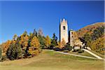 San Gian Church, Celerina/Schlarigna, Maloja, Canton of Graubunden, Switzerland