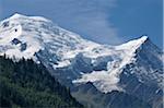 Mont-Blanc-Massiv, Haute-Savoie, Frankreich
