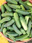 Concombres à St Jacobs Farmers' Market, St Jacobs, Ontario, Canada