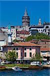 Tour de Galata, le quartier de Galata, Istanbul, Turquie