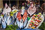 Fish Stand, off Istiklal Caddesi, Beyoglu District, Istanbul, Turkey