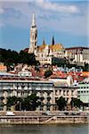 Matthias Church and City, Budapest, Hungary