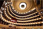Intérieur de l'opéra d'état de Vienne, Vienne, Autriche
