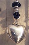 Collier avec pendentif en forme de coeur