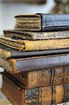 Stack of old books