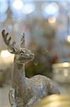 Christmas deer figurine