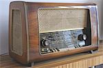 Old-fashioned radio