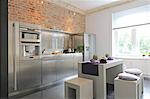 Modern open plan kitchen