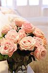 Bunch of pink roses