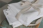 Folded napkins