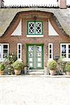 Front door of a country house