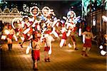 Feuer Ball Tänzer, Esala Perahera Festival, Kandy, Sri Lanka