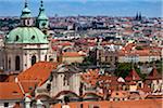 Overview of Prague, Czech Republic