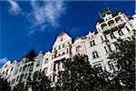 Buildings in Josefov, Prague, Czech Republic