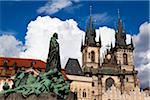 Church of Our Lady before Tyn, Old Town, Prague, Czech Republic