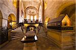 Interior of St. George's Basilica, Prague Castle, Prague, Czech Republic