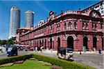 Cargills & Millers Building with World Trade Centre in Background, Fort District, Pettah, Colombo, Sri Lanka