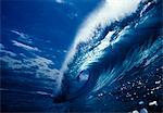 LARGE HAWAIIAN WAVE BREAKING