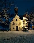 1980s CHAPEL IN KLAIS BAVARIA GERMANY