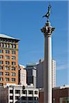 Dewey Denkmal, Union Square, San Francisco, Kalifornien, USA