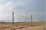 Volley-ball Net sur la plage