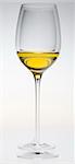 wineglasses with white wine