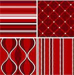 seamless patterns with fabric texture, christmas fabric texture