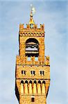 Tower of Palazzo Vecchio, Florence, Tuscany, Italy