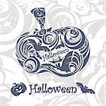 abstract Halloween background vector illustration