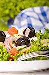 Closeup of Greek Salad