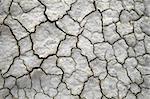 Dry cracked ground