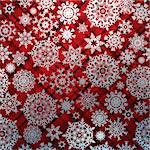 Christmas pattern snowflake background. EPS 8 vector file included