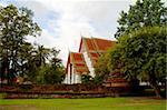 Wat mongkolpraphitara in Ayutthaya, Thailand
