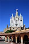 The Expiatory Temple of the Sacred Heart in Barcelona (Spain)