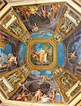 wall of the sistine chapel in the Vatican, Rome, Italy