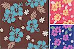 seamless flower fabric textile design