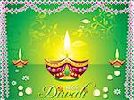 abstract diwali background vector illustration