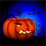 halloween background, this illustration may be useful as designer work