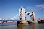 Tower Bridge in a sunny day