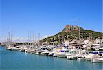 Sailing boats and yachts (Estartit, Costa Brava, Spain)